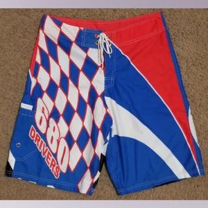 AGONSWIM Board Shorts Swim Trunks Mens Size 34 NEW